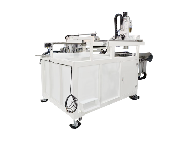 衣架自动甩胶机：提升植绒前处置惩罚效率的要害自动化装备